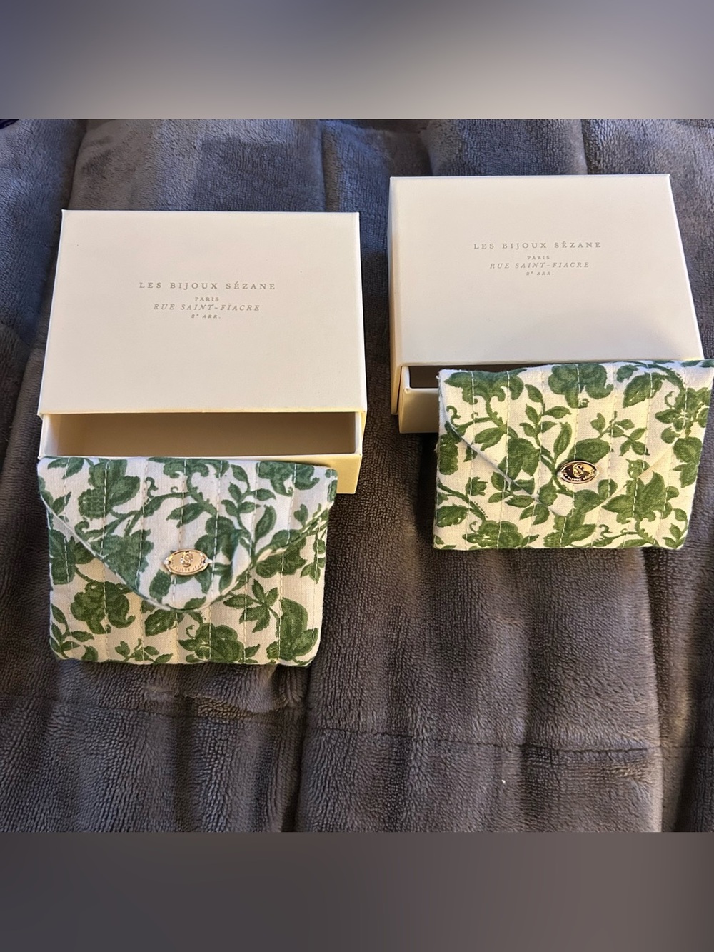 Sezane Boxes and Pouches